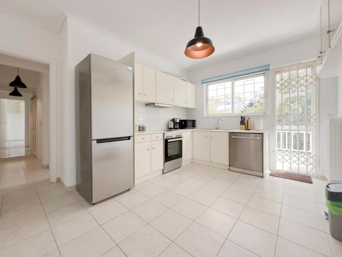 Metamorfoseos Spacious 120Sqm Apt In Alimos Athena Bagian luar foto
