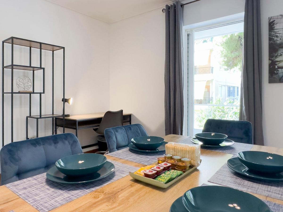 Metamorfoseos Spacious 120Sqm Apt In Alimos Athena Bagian luar foto