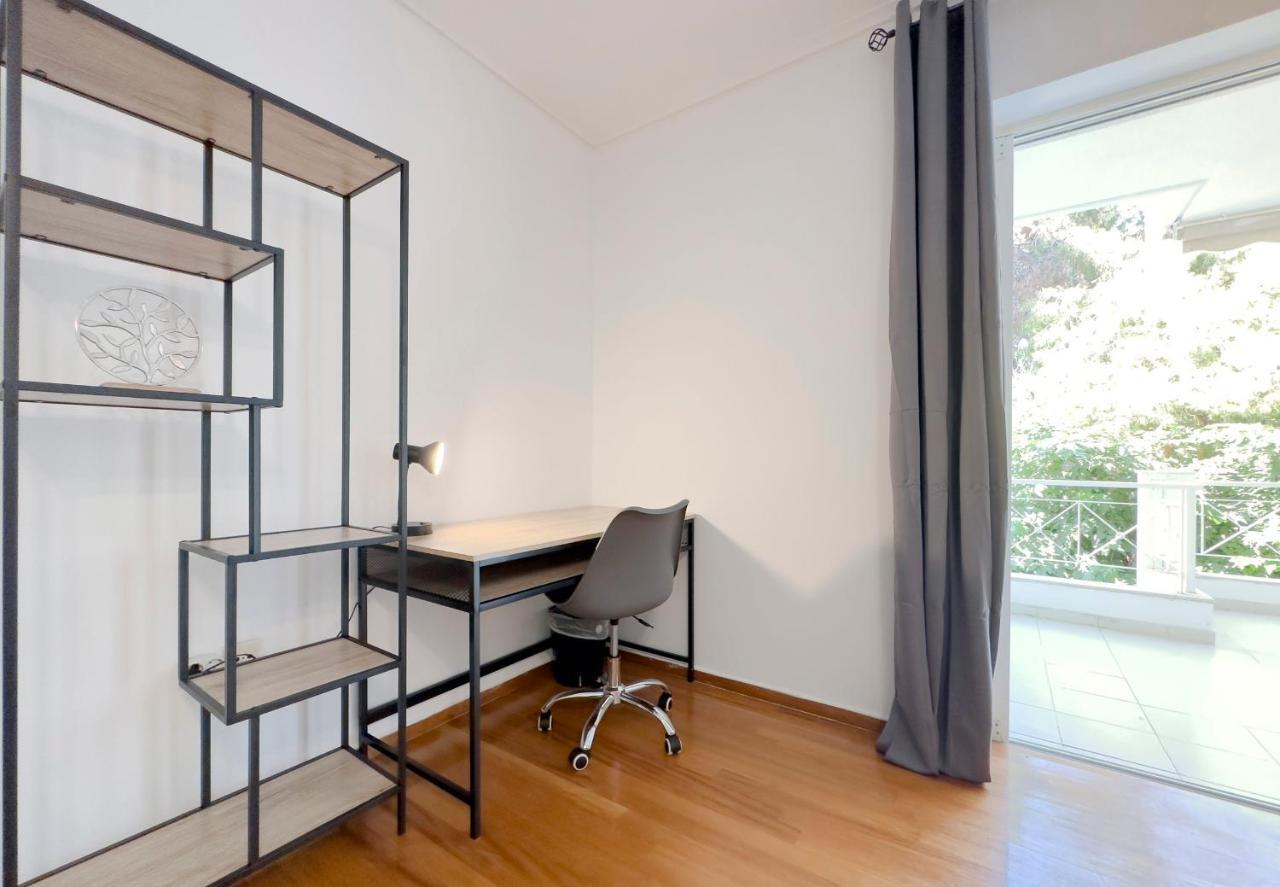 Metamorfoseos Spacious 120Sqm Apt In Alimos Athena Bagian luar foto