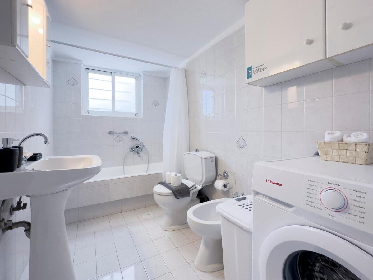 Metamorfoseos Spacious 120Sqm Apt In Alimos Athena Bagian luar foto